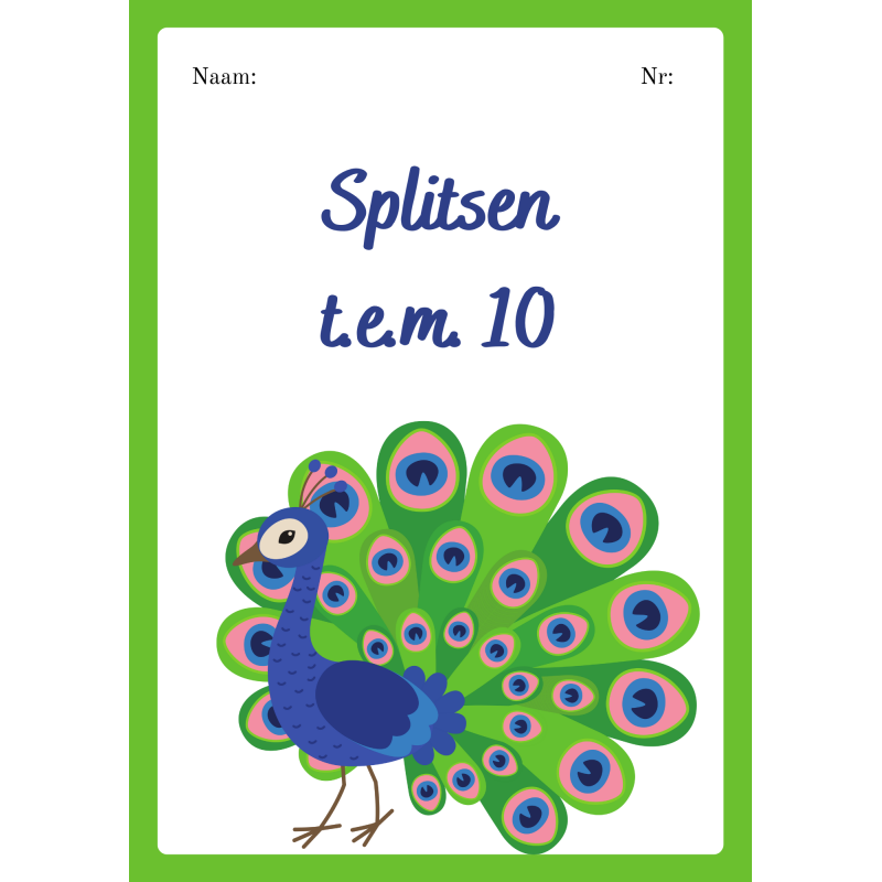 Werkboekje splitsen t.e.m. 10 (download)