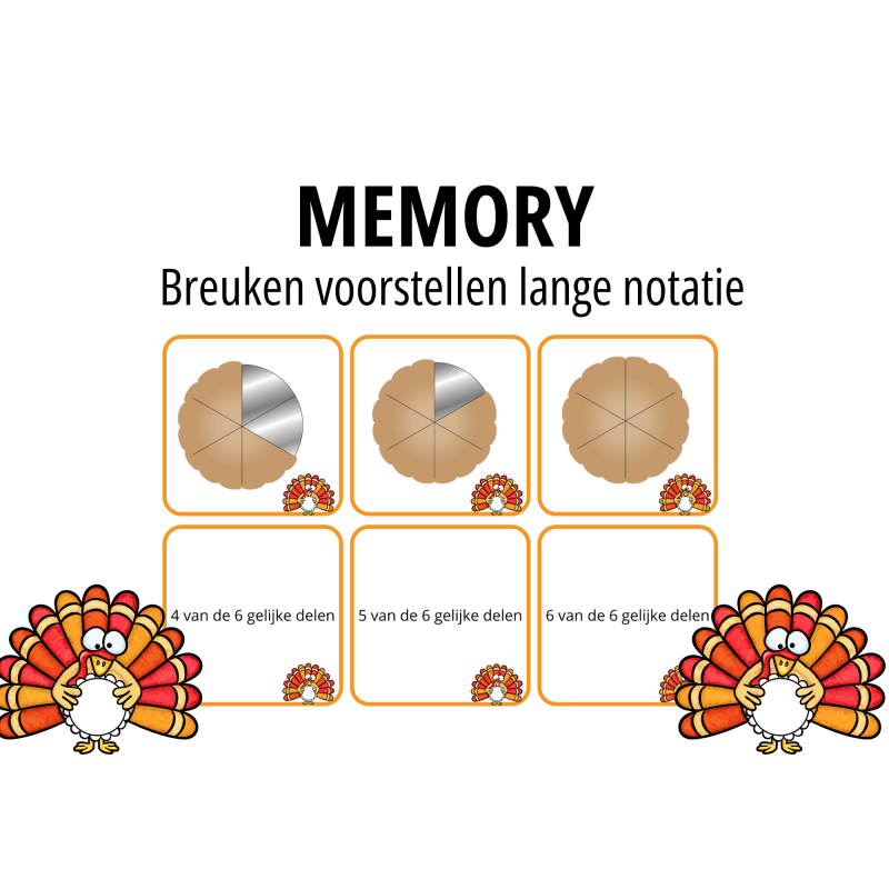 Memory: breuken voorstellen lange notatie (download)