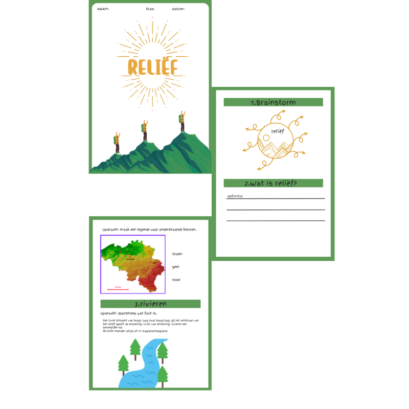 Bundel: reliëf (download)