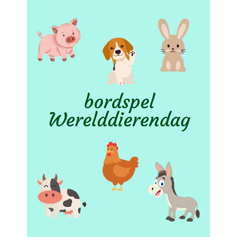 Bordspel: werelddierendag (download)