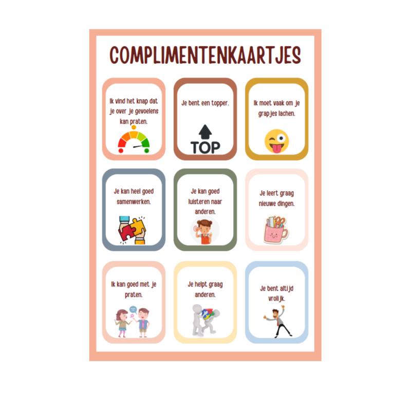 Spel: De mol met de complimenten (download)