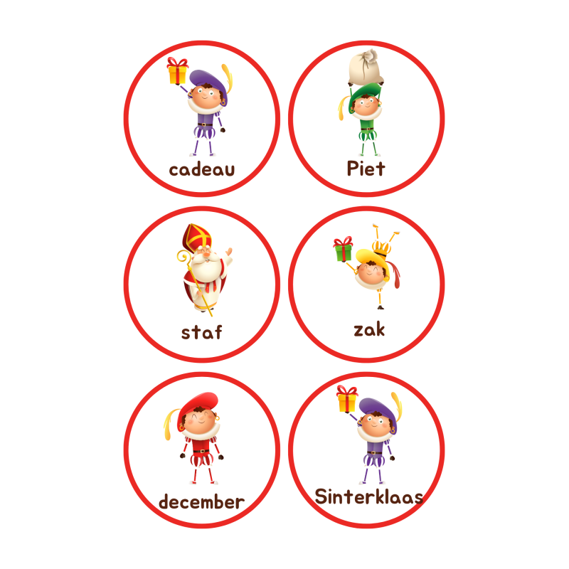 Pictionary: thema Sint en Piet (download)