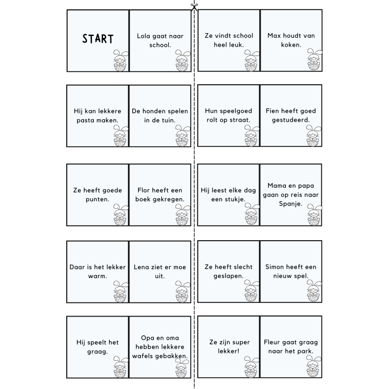 Domino Pasen: verwijswoorden (download)
