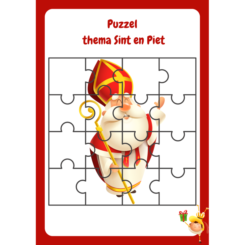 pakket puzzels: thema Sint en Piet (download) pakket puzzels: thema Sint en Piet (download)