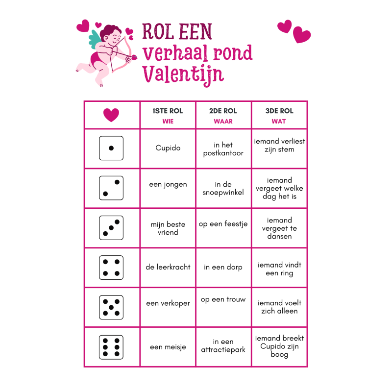 Rol een Valentijn verhaal (download)