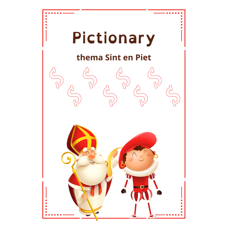 Pictionary: thema Sint en Piet (download)